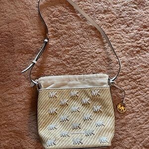 Michael Kors Beige Crossbody Bag